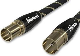 "bivani Elite Series" antenos kabelis 10 m "Premium Coaxial M/F", koaksialinis kabelis, TV kabelis, kabelinė televizija, radijas, DVB-T, DVB-T2, DVB-C, DVB-S, DVB-S, DVB-S2, DAB - FullHD, UltraHD, UHD, HDTV, TV - "Elite Series" - 10 m