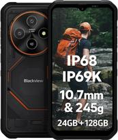 "Blackview Fort 2 AI" lengvas lauko išmanusis telefonas, dirbtinio intelekto nuotraukų redaktorius, 24GB + 128GB, 10,7 mm itin plonas, 16 MP + 13 MP, 6,56 colio HD+, IP68 IP69K, tvirtas mobilusis telefonas be sutarties, "Android 15", dvi SIM kortelės, G
