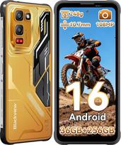 "Blackview Fort 5" lauko mobilusis telefonas be sutarties "Android 16", 248 g/10,7 mm itin plonas statybvietės mobilusis telefonas, 6,78 colio 120 Hz, 108 MP + 50 MP + 13 MP naktinio matymo, 36GB + 256GB/2 TB lauke