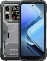 "Blackview XPLORE 1" 5G atsparus išmanusis telefonas, 36GB + 256GB (galima išplėsti iki 2 TB), 6,78 colių FHD+ 120 Hz dvigubas ekranas, 64+50 MP + 20 MP naktinis matymas, NFC/Dual SIM/IP68/IP69K/MIL-STD-810H, juodas