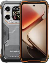 "Blackview Xplore 1" tvirtas išmanusis telefonas 5G 6,78 colių FHD+ 120Hz "Android 15" 36GB RAM + 256GB (2TB) 20000mAh 64MP + 20MP naktinis matymas + 50MP NFC GPS IP68/IP69K oranžinė