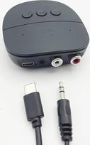 "Bluetooth 5.2" imtuvas su NFC adapteriu AUX/RCA lizdas 3,5 mm belaidis "Bluetooth" garso adapteris Palaiko USB TF kortelę