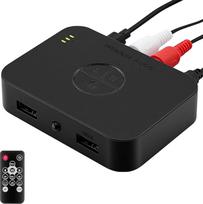"Bluetooth 6.0" adapteris Stereoanlage，Aux Bluetooth Audio Empfänger compatible mit Lautsprecher, Verstärker und Autoradio AVRC/A2DP/HFP