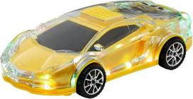 "Bluetooth" automobilio replika-Lautoradaras, 8,7-Zoll-Rennwagen-Formlautsprecher, LED-Leuchten, Eingebaute Mikrofon, FM-Radio für Geburtstagsgeschenke
