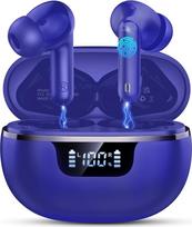 "Bluetooth" kopikliai, ausiniai kopikliai su ENC triukšmą slopinančiu mikrofonu, kabeliniai kopikliai 40 Std Spielzeit Tiefer Bass mit LED-Anzeige, IP7 Wasserdicht Ohrhörer USB-C, kopikliai su Bluetooth 5.4