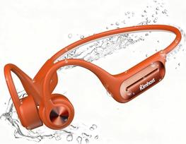"Bone Sound" ausinės plaukimui - IP68 vandeniui atsparios, "Bluetooth 5.4" sporto ausinės su 32GB MP3 grotuvu, atviros ausinės po vandeniu, bėgimui, važiavimui dviračiu ir fitnesui