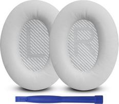 "Bose Quietcomfort 35" ausinių pagalvėlės, profesionalios pakaitinės ausinių pagalvėlės QC35 ausinėms Pakaitinės ausinių pagalvėlės, suderinamos su "Bose Quiet Comfort 35II" (QC35 II) ausinėmis (baltos spalvos)