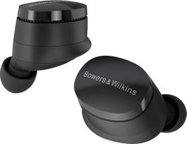 "Bowers & Wilkins Pi6" tikros belaidės triukšmo slopinimo ausinės su "Bluetooth", aptX™, aktyviu triukšmo slopinimu, audringai pilkos spalvos
