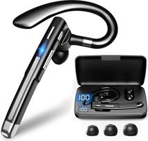 "Boytond" ausinės "Bluetooth 6.2" su CVC8.0 mikrofonu 110 valandų veikimo laisvų rankų mobiliojo telefono ausinės Belaidės ausinės 1,5 valandos greitojo įkrovimo LED įkrovimo dėžutė