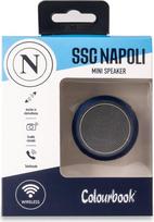 "Colourbook Napoli" mini "Bluetooth" garsiakalbis, nešiojamasis, 4 val. atkūrimo trukmė, stereo režimas, nuotolinis užraktas, integruotas laisvų rankų skambutis, USB-C kabelis, galia 3 W
