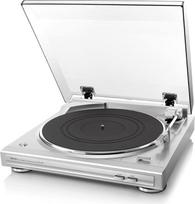 "Denon DP29F" visiškai automatinis patefonas su įmontuotu "MM Phono Preamp" - sidabrinis