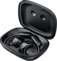 "Docooler Painless Ear-Hook" ausinės, dirbtinio intelekto vertimo ausinės su 130+ kalbų vertimu realiuoju laiku, BT5.4 belaidės ausinės su jutiklinio ekrano įkrovimo dėklu, mažo vėlavimo žaidimų ausinės (juodos spalvos)