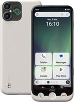 "Doro" - "Aurora A30" išmanusis telefonas - paprastas naudoti mobilusis telefonas vyresnio amžiaus žmonėms - pagalbos mygtukas su GPS buvimo vieta - suderinamas su klausos aparatu - pridedamas USB laidas - kaulinis