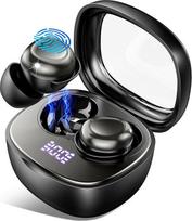 "Doubc" mini miego ausinės "Bluetooth 5.4" ausinės, 2025 ausinės į ausis belaidės su 45 valandų baterijos veikimo trukme, minkštos ausinės, miego ausinės, minkštas garsas, patogios dėvėti be spaudimo jausmo
