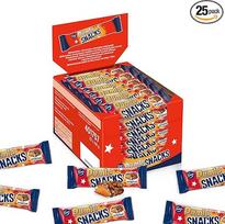 "Dumle Snacks" užkandžiai su "Fazer" šokoladu Kalėdų masinė pakuotė - minkšti irisiniai saldainiai su šokoladu - karameliniai saldainiai su šokoladu masinė pakuotė - 25 x 40 g