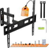 "EasyLife FlexMount E70" viengubas 37-70 colių televizorių sieninis laikiklis, skirtas iki 35 kg sveriantiems televizoriams - vienos rankos konstrukcija, VESA 600×400 mm, pasukamas ir pakreipiamas LED, OLED, QLED televizorių laikiklis su kabelių valdymu
