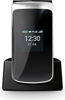 "Emporia" emporiaTOUCHsmart 2, juodas, didelis mygtukas, sulankstomas mobilusis telefonas