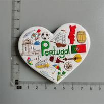 Portugalijos Lisabonos šaldytuvo magnetai, turistiniai suvenyriniai dervos magnetiniai šaldytuvo lipdukai, namų dekoro kolekcija, dovanos draugams