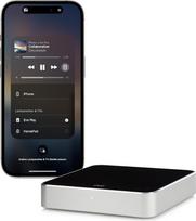 "Eve Play" ("Apple Home") - "AirPlay" garso srautinio perdavimo adapteris, automatinis vėlavimo kompensavimas, galingas skaitmeninis-analoginis keitiklis, trys garso išvestys, "Ethernet" ir "WiFi