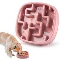 Pet Supplies Dog Cat Anti Choking Feeding Food Bowls Puppy Slow Down Eating Feeder Dish Product