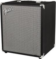"Fender Rumble 100 V3" bosinės gitaros stiprintuvas, 100 vatų kombo stiprintuvas su 12 colių "Eminence" garsiakalbiu, kompaktiškas ir lengvas, "Overdrive" ir "Voicing" sekcijos, skirtas scenai, studijai, repeticijų kambariui, 10 kg