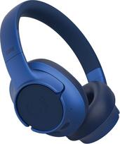 "Fresh 'n Rebel Clam Core" "Bluetooth" ausinės per ausis su ENC mikrofonu (puikūs skambučiai), belaidės ausinės su garsumo reguliatoriumi ir grojimo/pauzės mygtukais, 45 valandų trukmės (mėlynos spalvos)