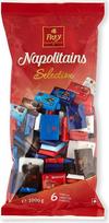 "Frey" 1 kg "Napolitains Selection" šokolado maišymo maišelis - 6 rūšių mini šokolado plytelės - Šveicarijos mini šokolado plytelės - didmeninė pakuotė 1 x 1000 g - UTZ sertifikuota