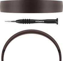 "Geekria" plastikinis galvos juostos padas, suderinamas su "Beats Studio Pro" ausinėmis, keičiama juosta, remonto dalis (tamsi kava)