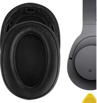 "Geekria" pakaitiniai ausinių pagalvėlės "Sony MDR-100ABN WH-H900N" ausinių remonto dalys su vaizdo instrukcija (juodos spalvos)