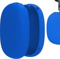"Geekria" silikoninis odos dangtelis, suderinamas su "AirPod Max" ausinėmis, apsauga nuo įbrėžimų / ausinių dangtelis / ausinių garsiakalbio odos apsauga (mėlyna)