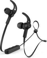 "Hama Freedom Run II In-Ear" ausinės su mikrofonu ir ausies kabliuku juodos spalvos