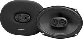 "Harman Kardon FIT 96M" 3 kanalų koaksialinis garsiakalbis automobilinis 152 x 22 mm (6 x 9 colių): (2 vnt.): automobilinis HiFi garsiakalbis su 55 W RMS ir 440 W maksimalia galia, sodrių bosų, galingas garsas - pora