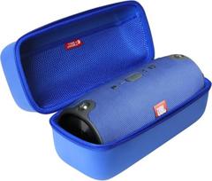 "Hermitshell" kietas kelioninis dėklas, skirtas "JBL Xtreme 3" / "JBL Xtreme 2" vandeniui atspariam nešiojamam stereofoniniam "Bluetooth" garsiakalbiui (mėlynas)