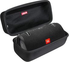 "Hermitshell" kietas kelioninis dėklas, skirtas JBL Xtreme 3 / JBL Xtreme 2 vandeniui atspariam nešiojamam stereofoniniam "Bluetooth" garsiakalbiui (juodas)