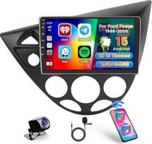 "Hikity" 2G 64G "Android 15" automobilinis radijas, skirtas "Ford Focus MK1 C170 1998-2004" (vairuojamas kairiąja ranka) su belaidžiu "Carplay Android Car", 9 colių jutiklinio ekrano automobilinis radijas su GPS navigacija "Bluetooth WiFi" RDS FM MIC atbu