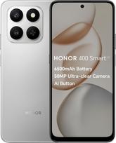 "Honor 400 Smart", dvigubas, 128GB, 4GB RAM, sidabrinis meteoras