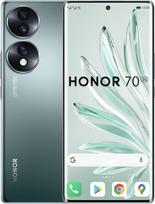 "Honor 70" išmanusis telefonas, 5G mobilusis telefonas, SIM kortelės be blokavimo, 8 + 256GB, 54 MP triguba galinė kamera, 120 Hz 6,67 colių OLED lenktas ekranas, "Android 12", 4800 mAh smaragdo žalia