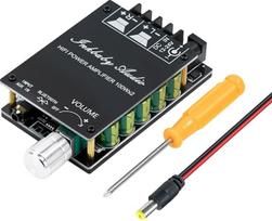 "Hosyond Bluetooth 5.0" stiprintuvo plokštė TPA3116D2 100W + 100W stereofoninis dviejų kanalų mini garso stiprintuvas Garso stiprintuvas Garso imtuvas, skirtas namų "pasidaryk pats" garsiakalbiui