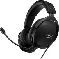 "HyperX Cloud Stinger 2" - naujo dydžio, lengvos ausinės su mikrofonu, atlenkiamas mikrofonas, 50 mm garsiakalbis, suderinamos su kompiuteriu, juodos spalvos