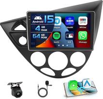 "Inefala" 4+64G "Android 15" automobilinis radijas "Ford Focus MK1 C170 1998-2005" su 9 colių vidiniu ekranu, palaikantis belaidį "Carplay" ir "Android Car Mirror Link" radiją FM/RDS GPS WiFi BT SWC