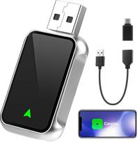 "iPhone" belaidis "Carplay" adapteris - "Car Play" adapteris, skirtas laidiniam ir belaidžiam "Carplay", "Plug & Play USB/Type-C", suderinamas su "iOS 12+" ir transporto priemonėmis nuo 2016 m.