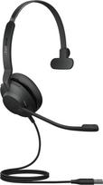 "Jabra Evolve2 30" ausinės - monofoninės ausinės su triukšmo slopinimu - sertifikuotos UC - su 2 mikrofonų skambinimo technologija - USB-A laidas - juodos spalvos