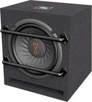 "JBL BassPro 8" aktyvaus žemų dažnių garsiakalbio automobilinis komplektas "Bass Reflex" korpusas - 800 W "Harman Kardon" žemų dažnių garsiakalbis 8 colių | 20 cm su 100 W RMS D klasės žemų dažnių stiprintuvu "Bass Reflex" angų dėžutėje, juodas