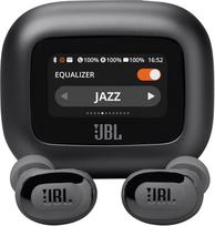 "JBL Live Buds 3" - tikro belaidžio triukšmo slopinimo ausų kištukai, 40 valandų atkūrimo, belaidis įkrovimas, 6 mikrofonai puikiems skambučiams, kelių taškų ryšys, IP55 atsparumas vandeniui ir