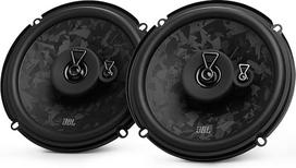 "JBL Stage3 Gen2" 68MF 165 mm trišakis koaksialinis automobilinis garsiakalbis be grotelių, 70 W RMS ir 560 W maksimali galia, 4 omų varža, optinio pluošto membrana su PEI aukštų dažnių garsiakalbiu giliems bosams ir automobilio garso sistemai atnaujinti