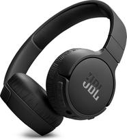 "JBL Tune 670NC" belaidės ausinės ant ausų su prisitaikančiomis triukšmo slopinimo funkcijomis ir sulankstomu dizainu - iki 44 valandų veikianti baterija su greitojo įkrovimo funkcija - juodos spalvos