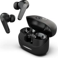 "JLab JBuds Pods ANC In-Ear" ausinės "Bluetooth" su triukšmo slopinimu - belaidės ausinės, veikiančios 56 valandas - hibridinis triukšmo slopinimas, daugiataškis, IP55, individualus garsas, aiškūs skambučiai, juodos spalvos