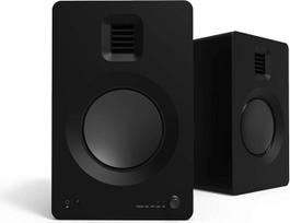 "Kanto TUKMB" knygų lentynos garsiakalbiai su ausinių išvestimi, įmontuotu USB DAC, specialiu RCA ir Phono pre-ampu, "Bluetooth 4.2", AMT aukštų dažnių garsiakalbiu ir 5,25 colio aliuminio garsiakalbiu, pora, matinės juodos spalvos