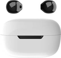 "Invisible" mini belaidės "Bluetooth" ausinės, mažos pusiau į ausis įkišamos ausinės darbui ir kasdieniam naudojimui, jutiklinis valdymas, lengvos, skirtos muzikai ir garso knygoms (juodos spalvos)
