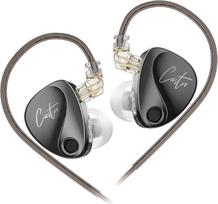 "KZ Castor In-Ear Monitor", "HiFi Enhanced Bass In-Ear" ausinės, dvigubas dinaminis vairuotojas, žaidimų ausinės, nuimamas 2PIN-C kabelis